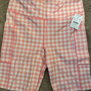 NWT Jcrew bike shorts